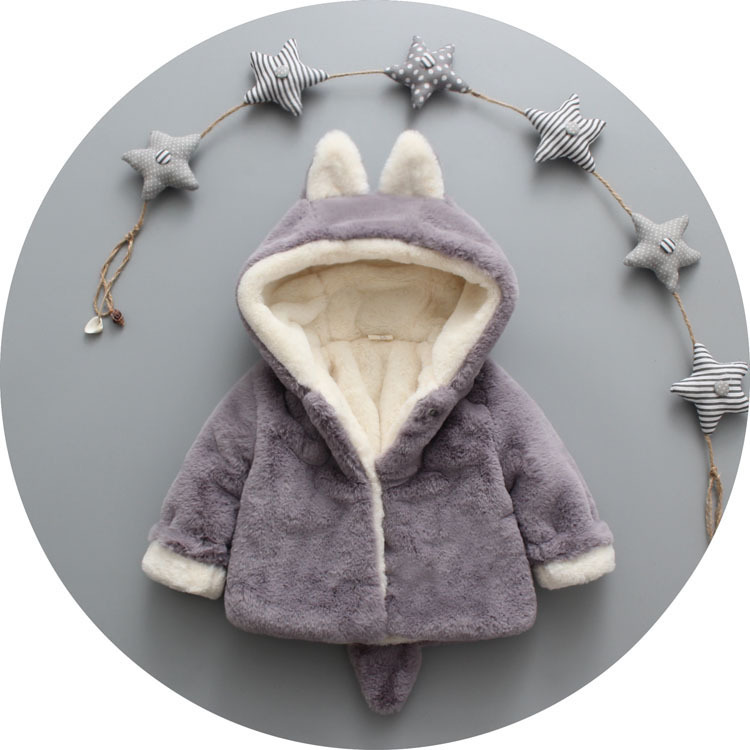PLUSH BABY COAT