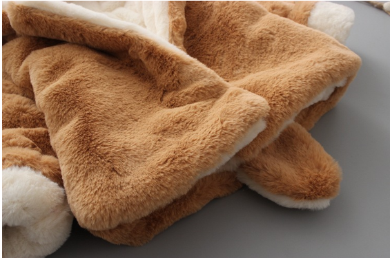 PLUSH BABY COAT