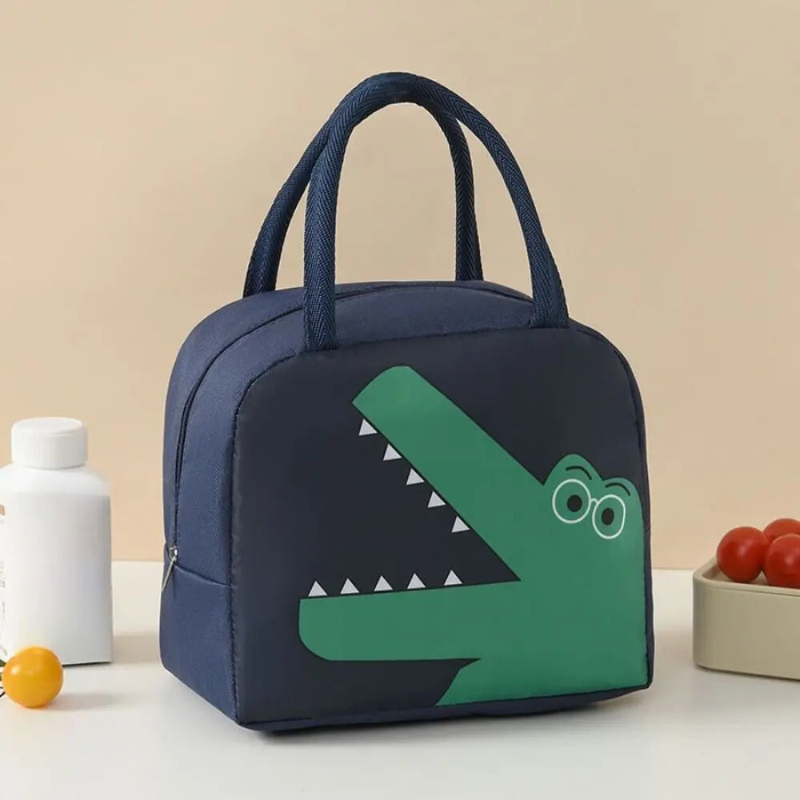 Insulated Lunchpal Baby Lunch Bag with Playful Pet Graphics - Keeps Food Fresh and Convenient for Kids