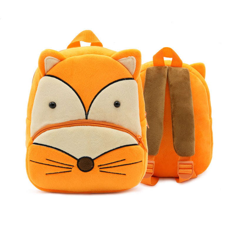 Adorable Zooby BackPack for Kids - Plush Animal Design Backpack with Adjustable Straps and Spacious Interior
