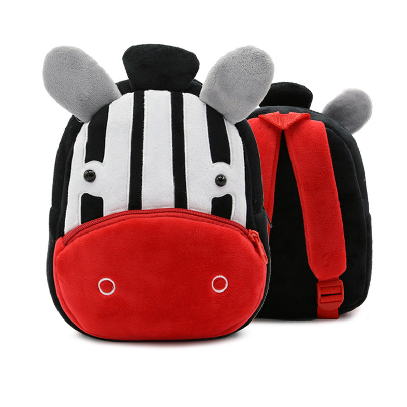 Adorable Zooby BackPack for Kids - Plush Animal Design Backpack with Adjustable Straps and Spacious Interior