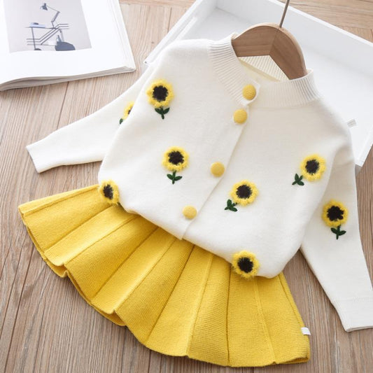 BABY GIRLS KNITTED SUIT