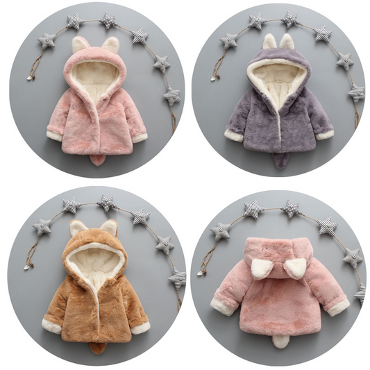 PLUSH BABY COAT