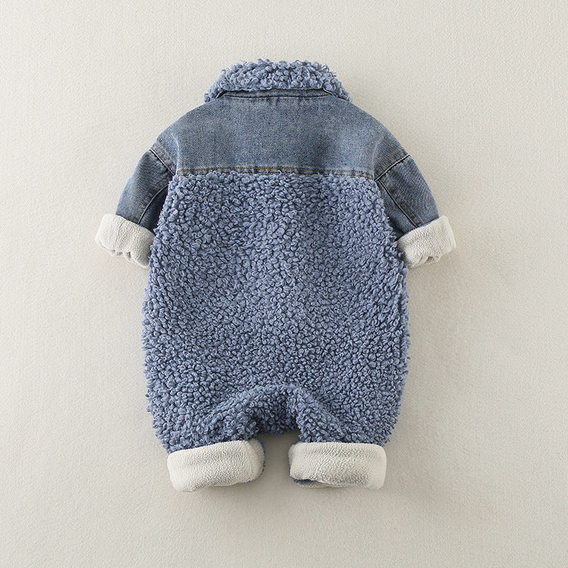Cute denim jumpsuit for kids – Stylish, durable, and perfect for everyday wear and playtime