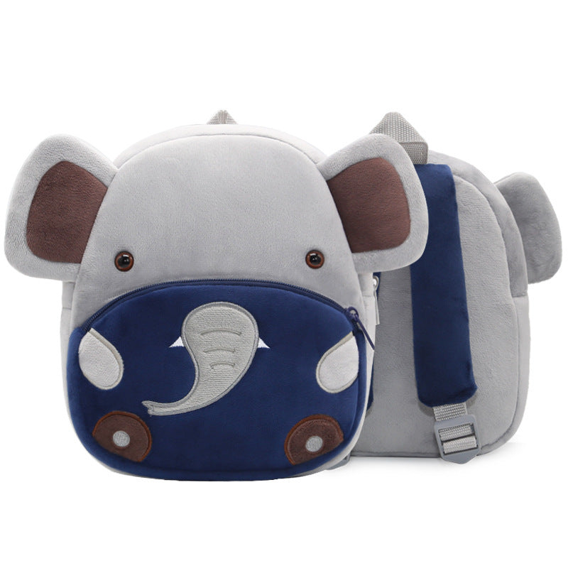 Adorable Zooby BackPack for Kids - Plush Animal Design Backpack with Adjustable Straps and Spacious Interior