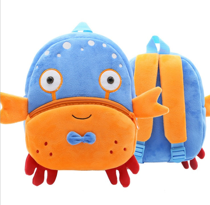 Adorable Zooby BackPack for Kids - Plush Animal Design Backpack with Adjustable Straps and Spacious Interior