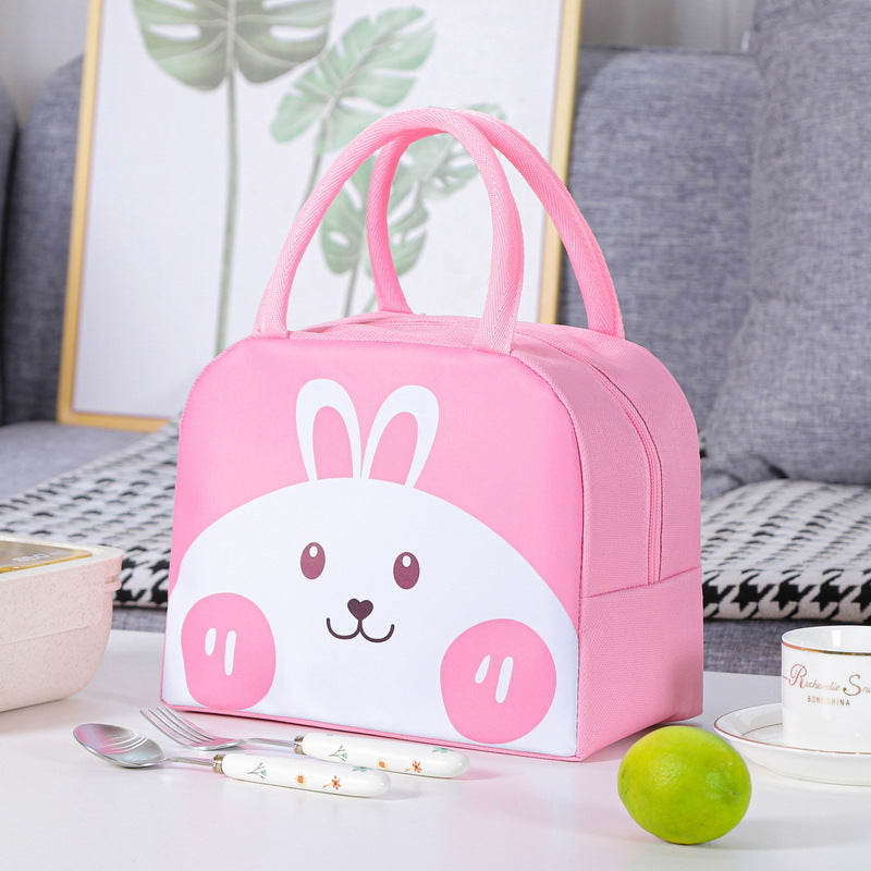 Insulated Lunchpal Baby Lunch Bag with Playful Pet Graphics - Keeps Food Fresh and Convenient for Kids