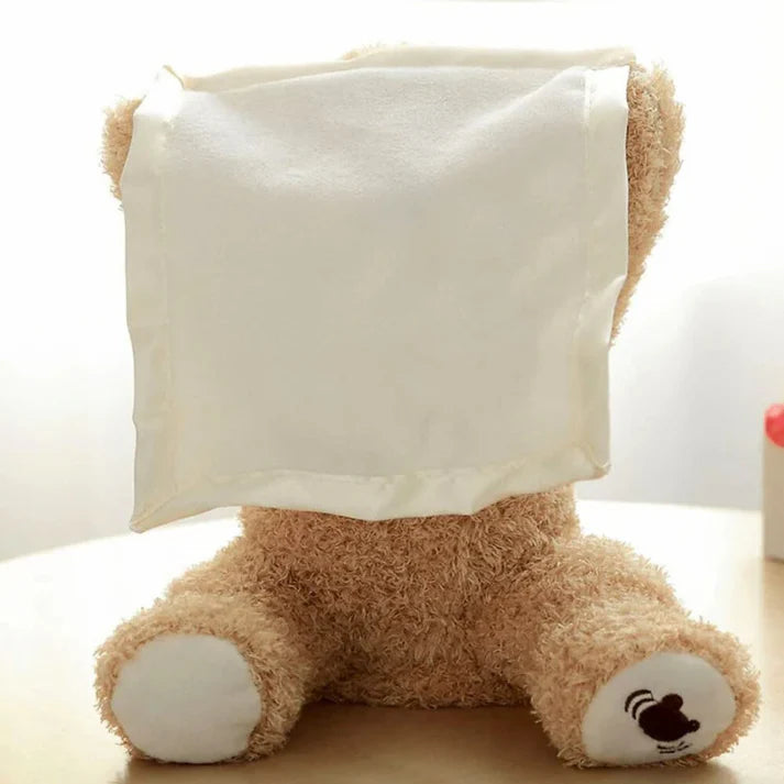 Peek-A-Boo Bear - Interactive Toy for Babies and Toddlers | Fun Playtime Companion That Enhances Learning and Engagement