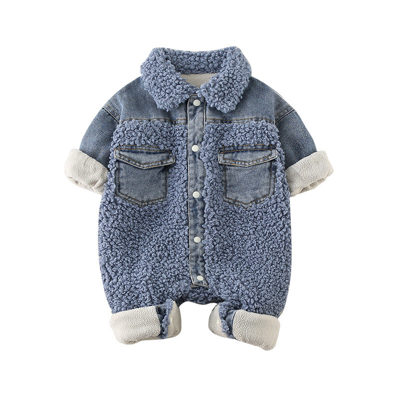 Cute denim jumpsuit for kids – Stylish, durable, and perfect for everyday wear and playtime