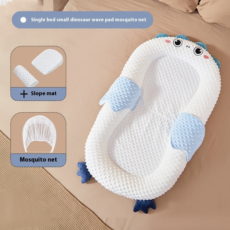 Cozy Nest Baby Bed in Cute Dino design – Portable, Innovative Design for Newborns
