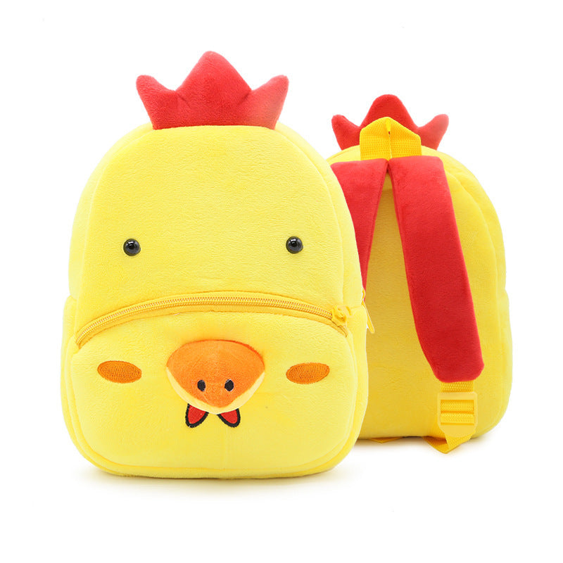 Adorable Zooby BackPack for Kids - Plush Animal Design Backpack with Adjustable Straps and Spacious Interior