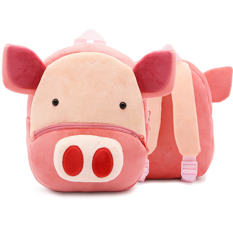 Adorable Zooby BackPack for Kids - Plush Animal Design Backpack with Adjustable Straps and Spacious Interior