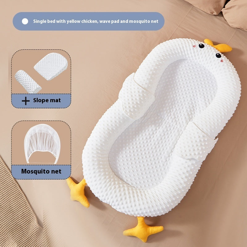 CozyNest Baby Bed in Cute Chicken design – Portable, Innovative Design for Newborns