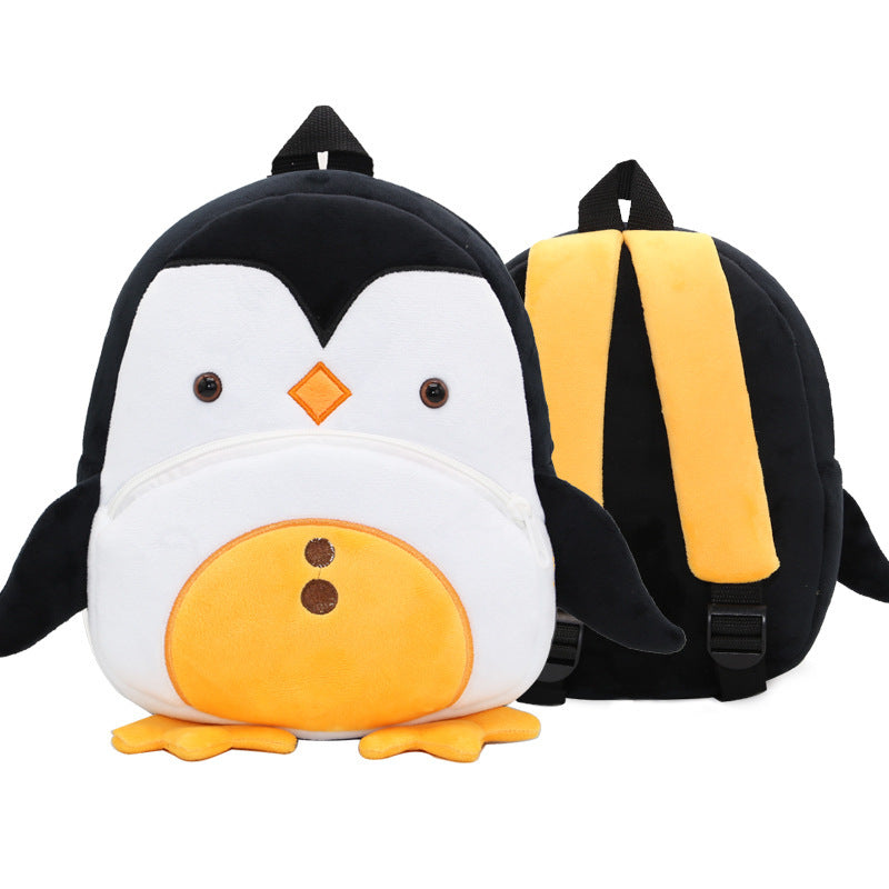 Adorable Zooby BackPack for Kids - Plush Animal Design Backpack with Adjustable Straps and Spacious Interior