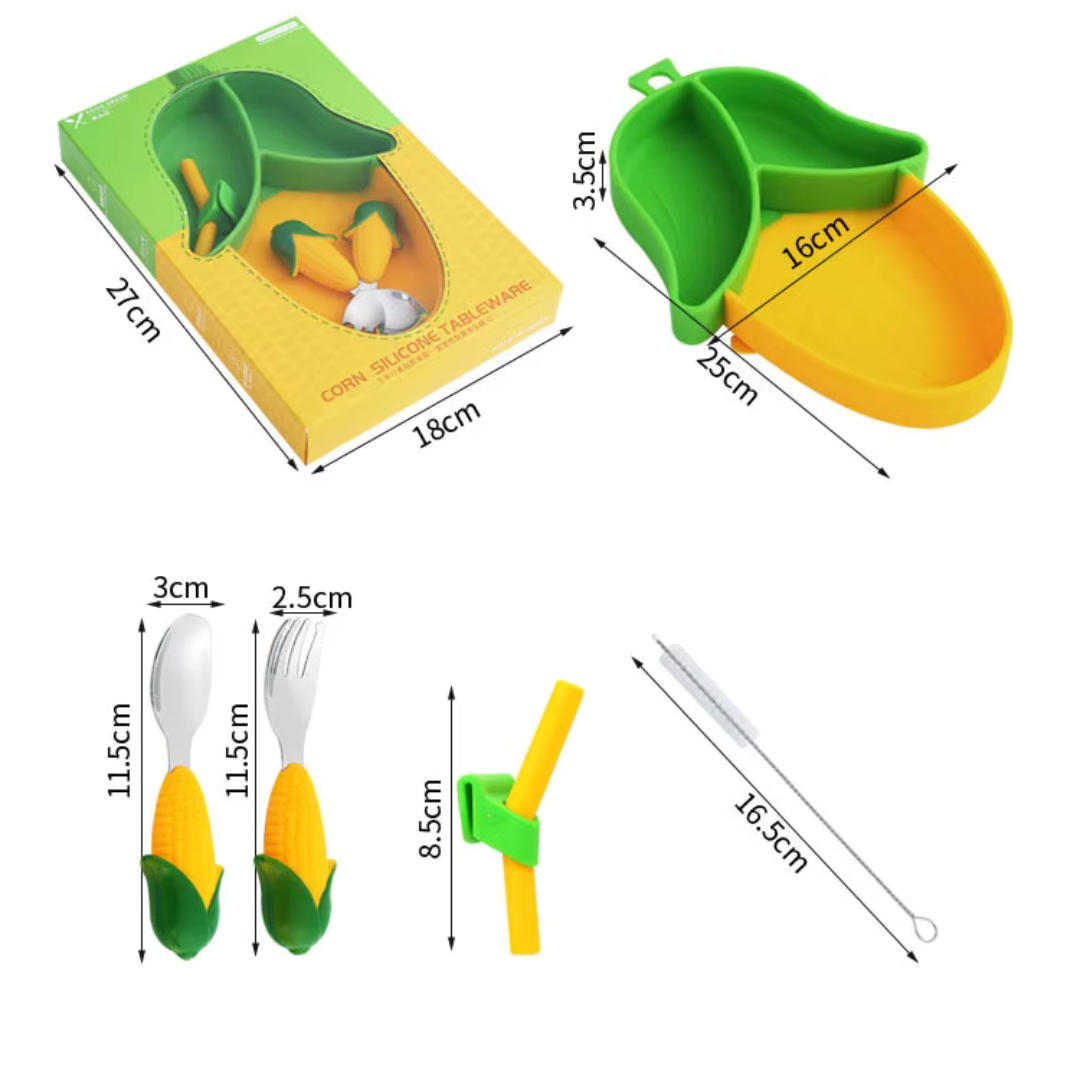 🥄 HappyBites Silicone Set
