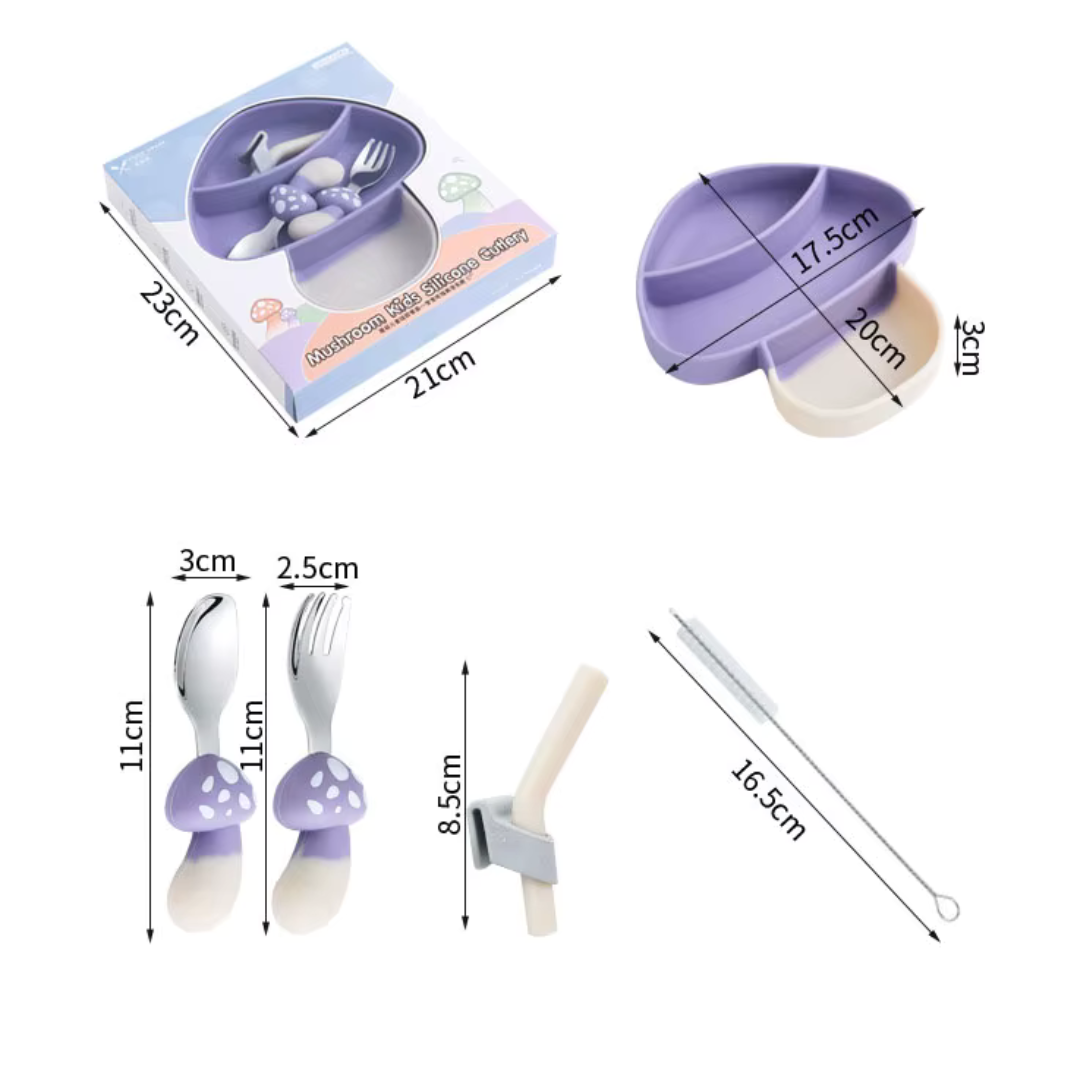 🥄 HappyBites Silicone Set