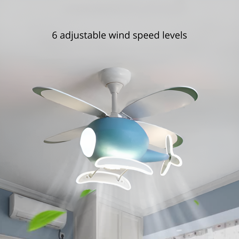 HELICOPTER CEILING FAN LAMP