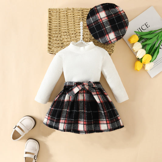 BABY GIRL SET SUIT Black & White
