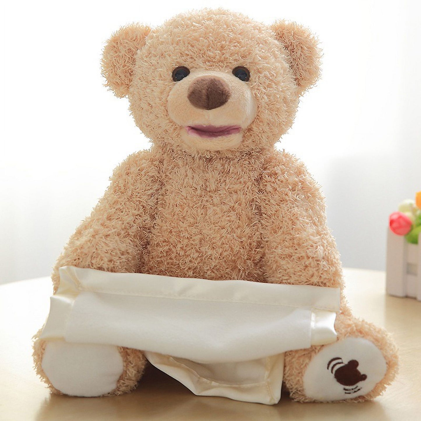 Peek-A-Boo Bear - Interactive Toy for Babies and Toddlers | Fun Playtime Companion That Enhances Learning and Engagement