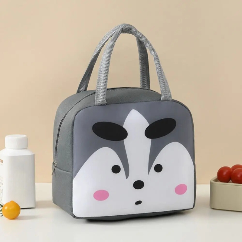 Insulated Lunchpal Baby Lunch Bag with Playful Pet Graphics - Keeps Food Fresh and Convenient for Kids