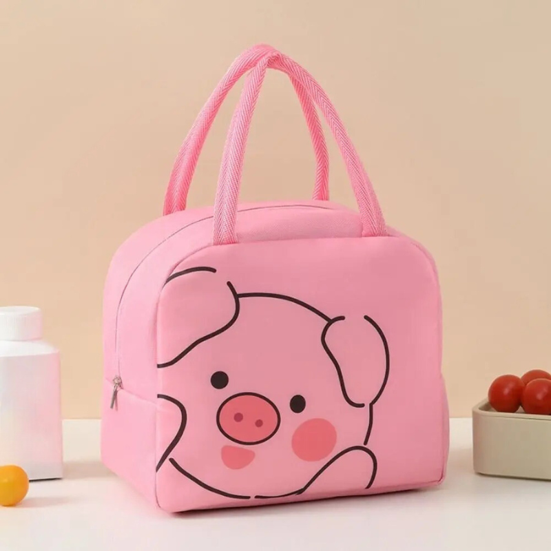 Insulated Lunchpal Baby Lunch Bag with Playful Pet Graphics - Keeps Food Fresh and Convenient for Kids