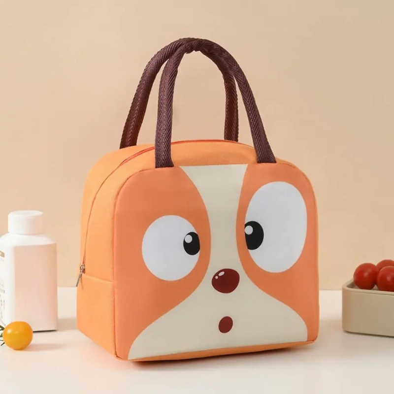Insulated Lunchpal Baby Lunch Bag with Playful Pet Graphics - Keeps Food Fresh and Convenient for Kids