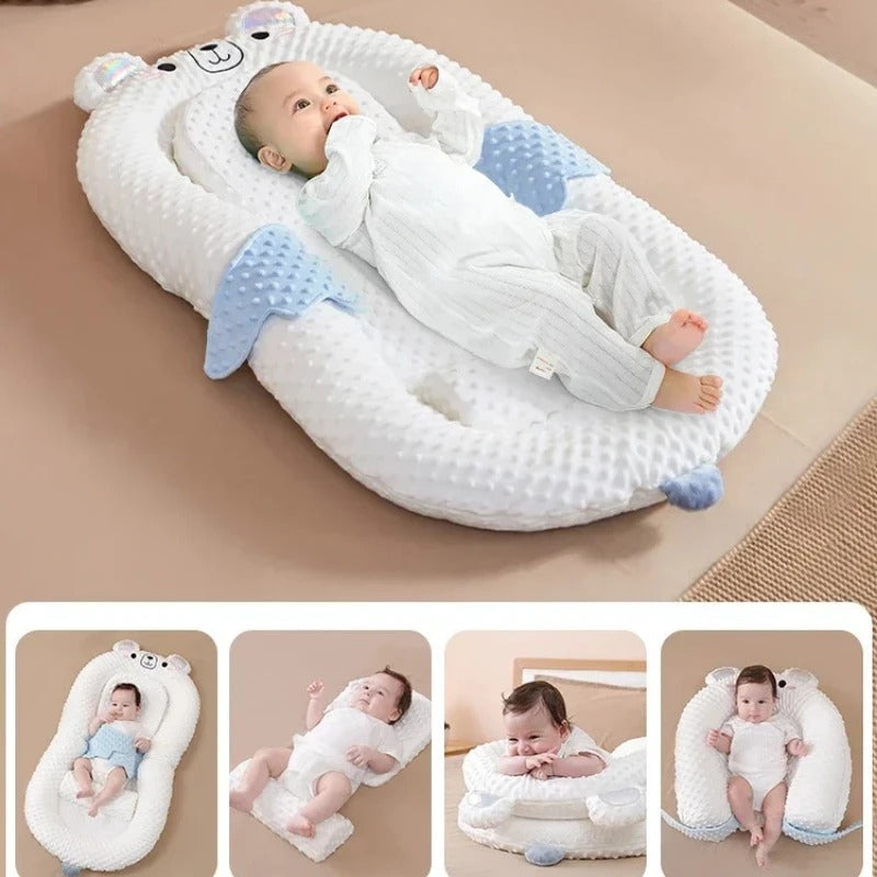CozyNest Baby Bed in Cute Bear design – Portable, Innovative Design for Newborns
