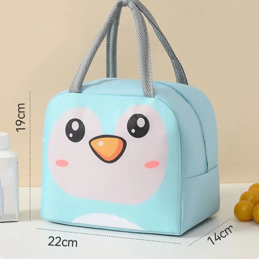 Insulated Lunchpal Baby Lunch Bag with Playful Pet Graphics - Keeps Food Fresh and Convenient for Kids