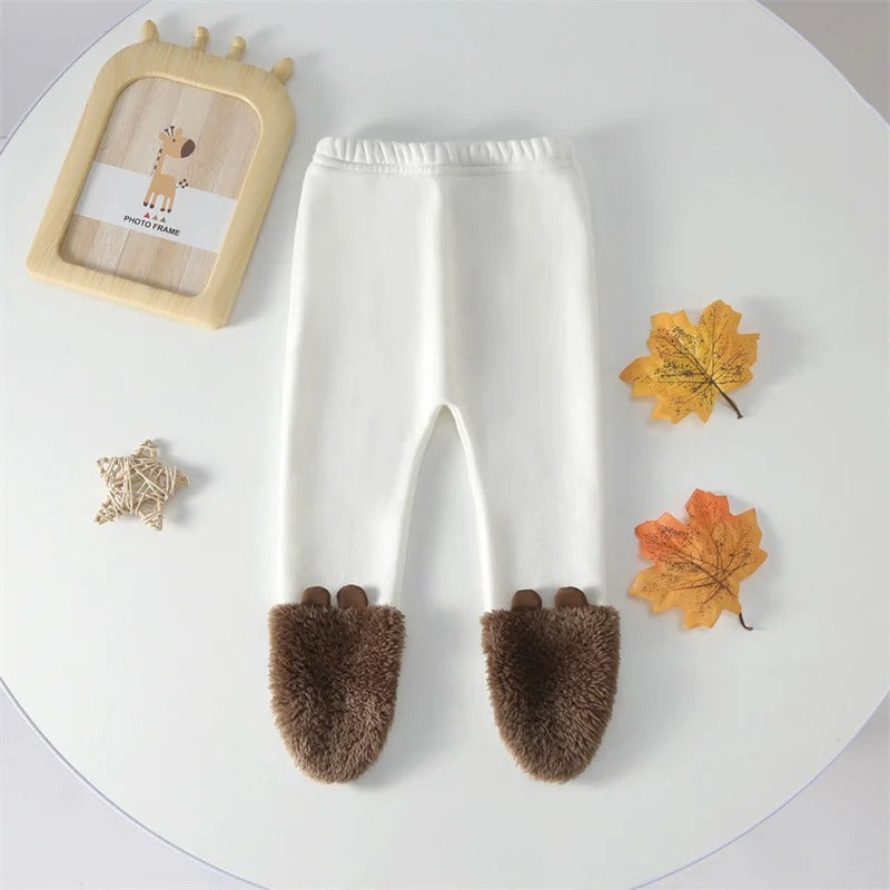 Adorable Baby Bear Romper Set – Warm romper with bear hood and matching pants for cozy comfort